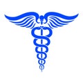 Caduceus medical symbol - vector